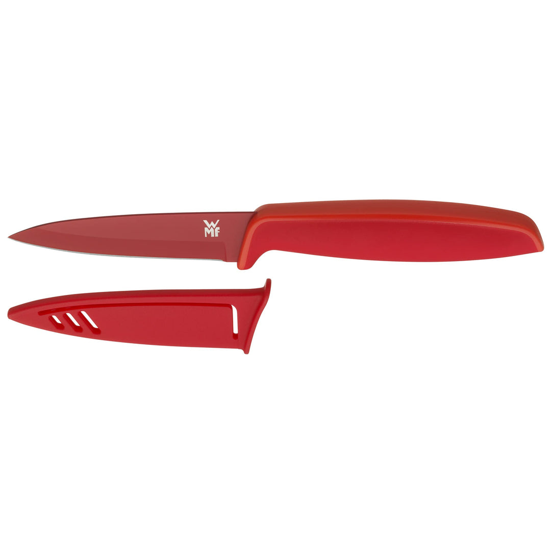 WMF Touch Allzweckmesser 20 cm, Messer mit Schutzhülle, Spezialklingenstahl antihaftbeschichtet, sch