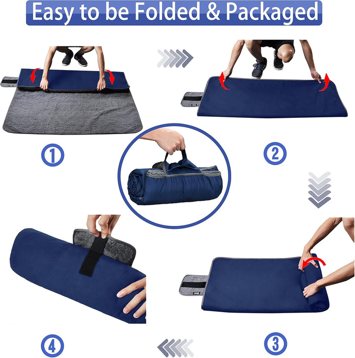 Kato Tirrinia Camping Decke wasserdichte, Outdoor Decke Hüttenschlafen Reisedecke Sanddichte Warm Pi