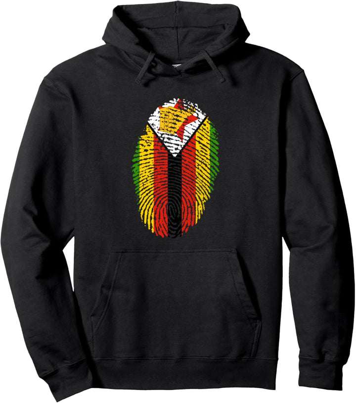 Zimbabwe T Shirt Zimbabwean Flag Patriotic Pride Gift Pullover Hoodie