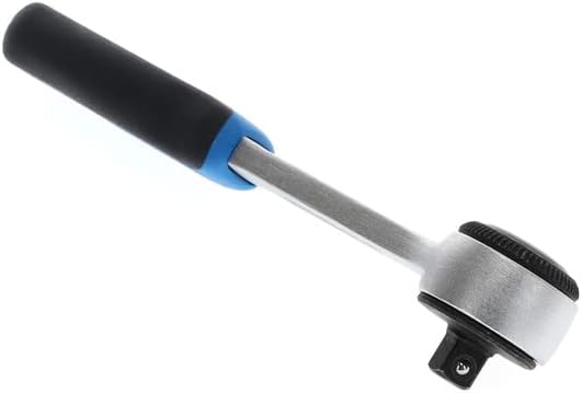 GEDORE Umschaltknarre, für 1/4 Zoll, 6,3 mm Antrieb, 5degree Rückschwenkwinkel, 129 mm lang, 2K-Grif