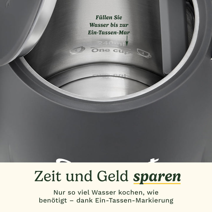 Cuisinart Core Collection Wasserkocher | 1,5 L Doppelwandig | BPA-frei | Schnellkochfunktion | Edels