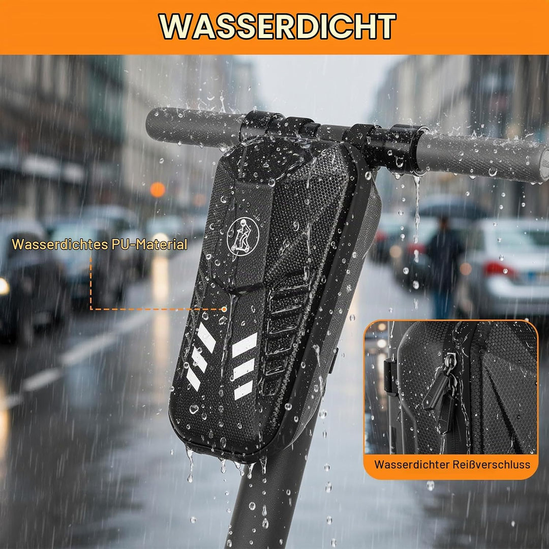 TLGREEN E Scooter Tasche, 3L/4L Grosse Kapazität Roller Tasche, Lenkertasche für Elektroroller wasse