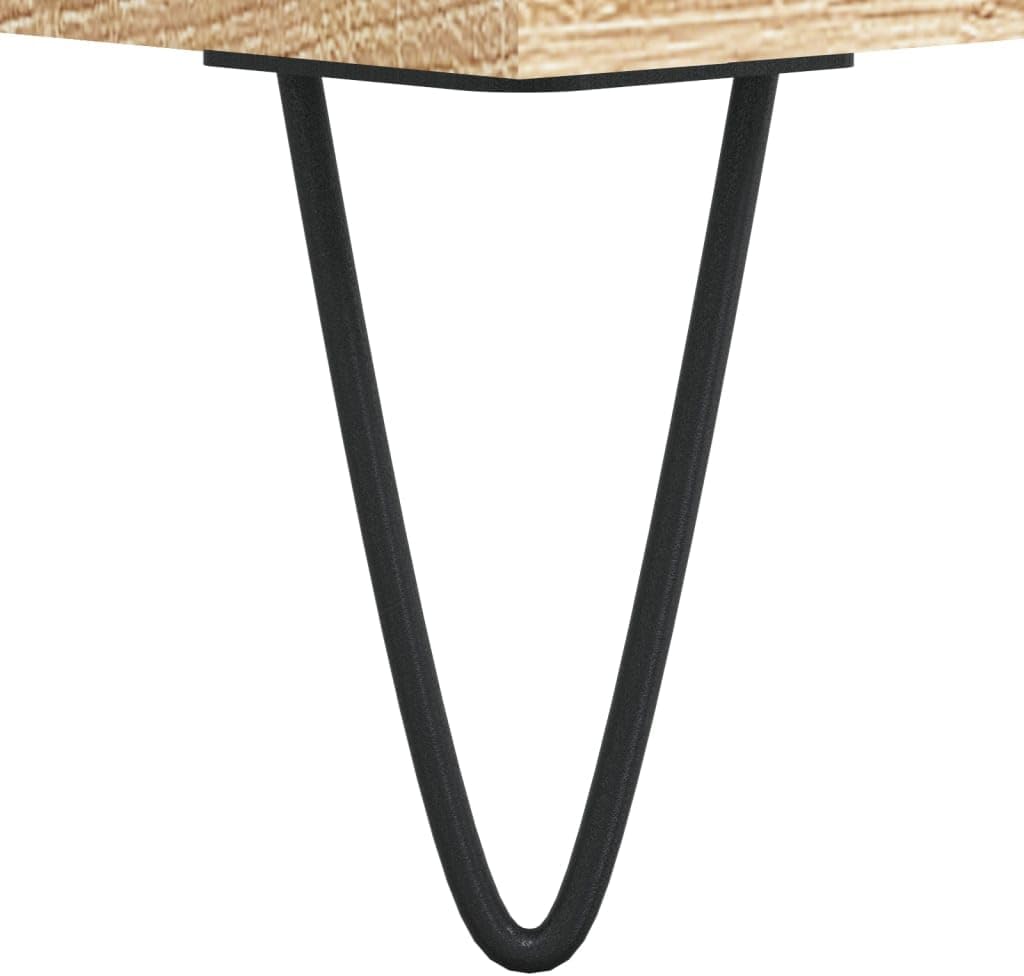TV-Schrank Sonoma Eiche 103,5 x 30 x 50 cm Holz mehrschichtig y Eisen TV-Schrank TV-Schrank Vitrine