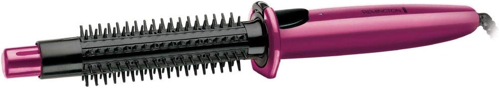 Remington heisse Rundbürste mit Dampf-System CB4N für Wellen, Locken und Volumen, pink/schwarz , 1er
