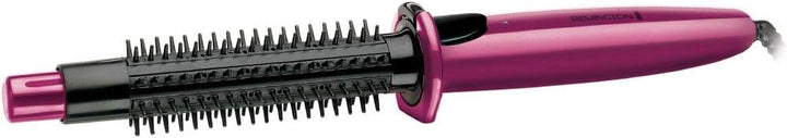 Remington heisse Rundbürste mit Dampf-System CB4N für Wellen, Locken und Volumen, pink/schwarz , 1er