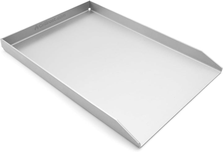 Edelstahl Grillplatte | Plancha 48x34cm - passend für Genesis II &amp; Broil King Imperial/Regal | 4mm M