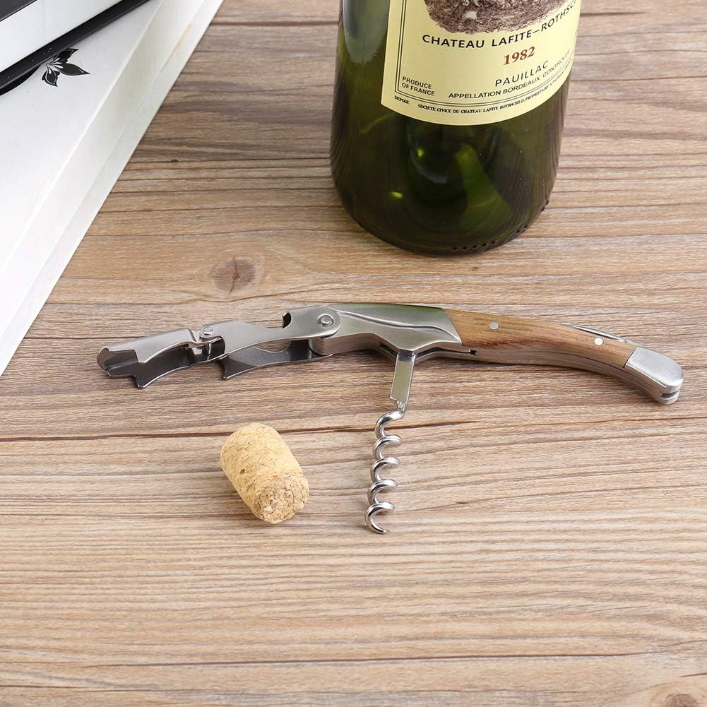 Kellnermesser, Flaschenöffner, 1 stück Korkenzieher Handheld arbeitssparende Wein Flasche Korken Öff