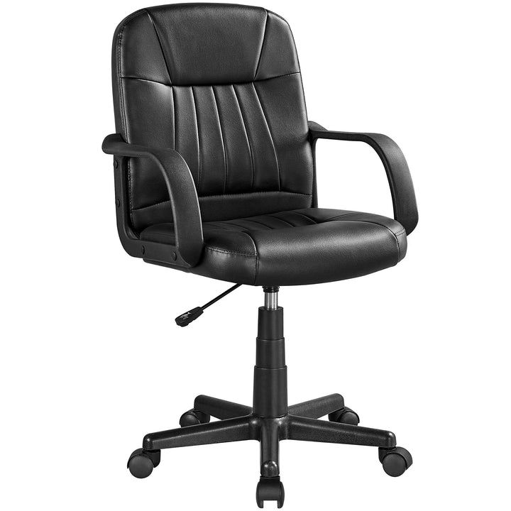 Yaheetech Bürostuhl ergonomischer Computerstuhl, Schreibtischstuhl mit Armlehne, höhenverstellbar un