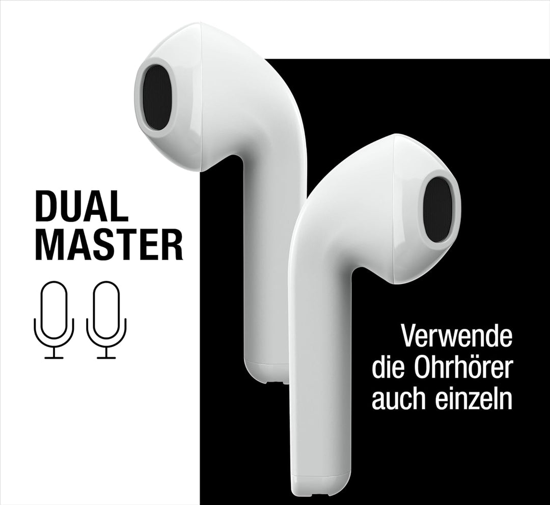 Fresh 'n Rebel Twins Core, True Wireless kabellose In-Ear Bluetooth Kopfhörer, mit Sprachassistent,