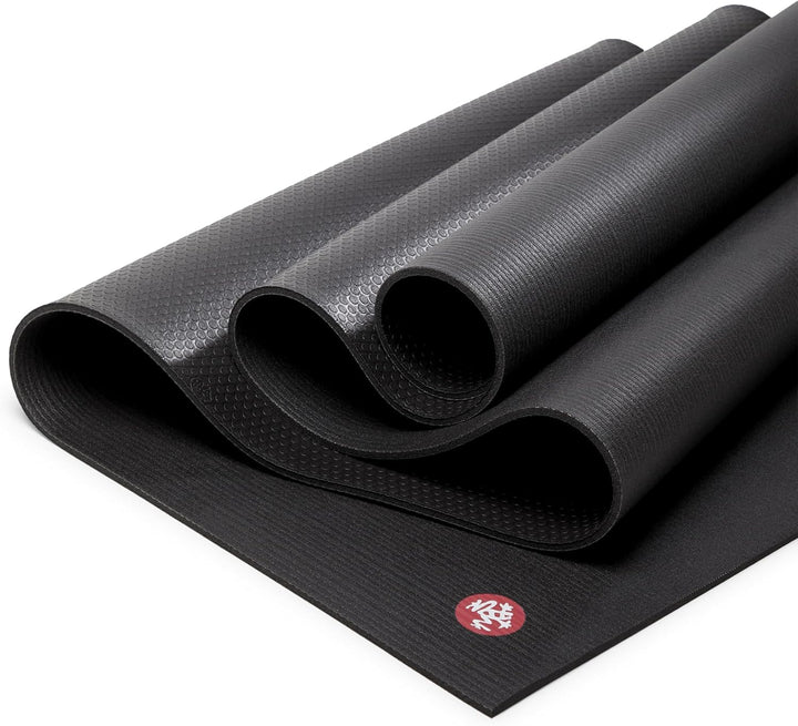 Manduka PRO Yoga and Pilates Mat Schwarz 215cm x 66cm x 6mm, Schwarz 215cm x 66cm x 6mm