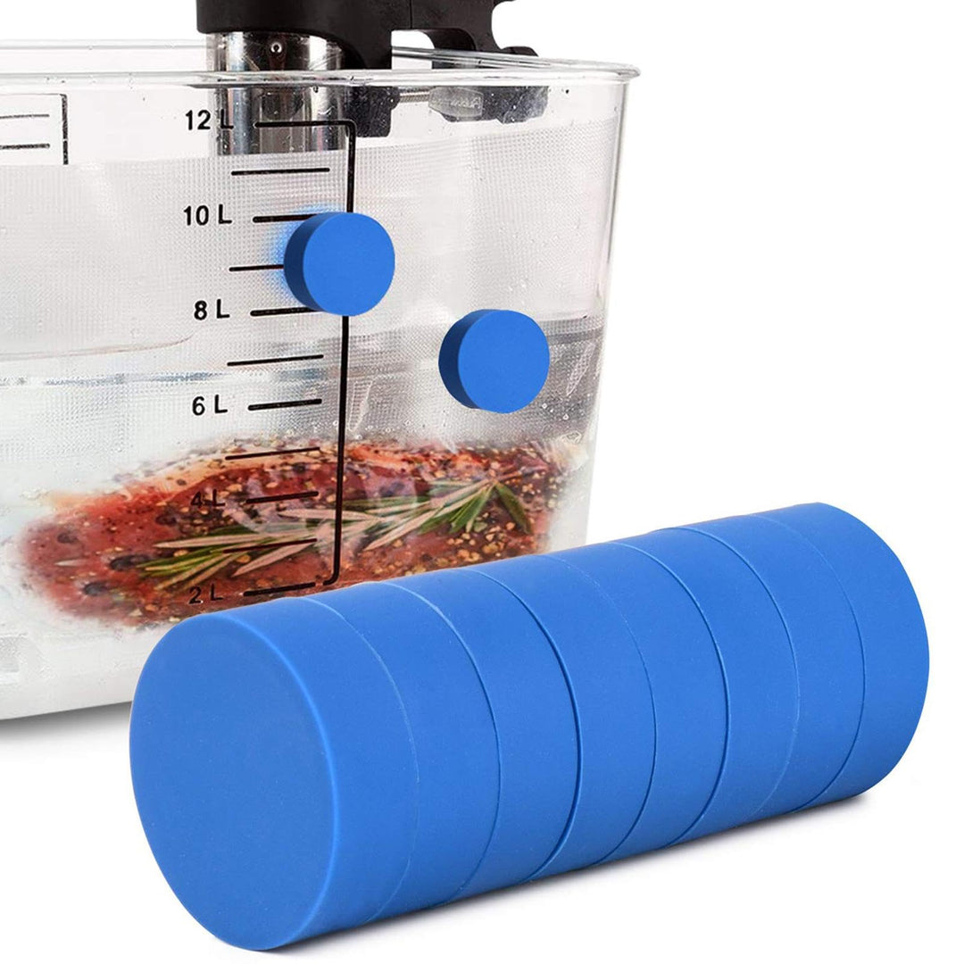 Magnetische Sous-Vide-Gewichte,Sous-Vide-Gewichte,4 Stück lebensmittelechte Mehrzweckmagnete Silikon