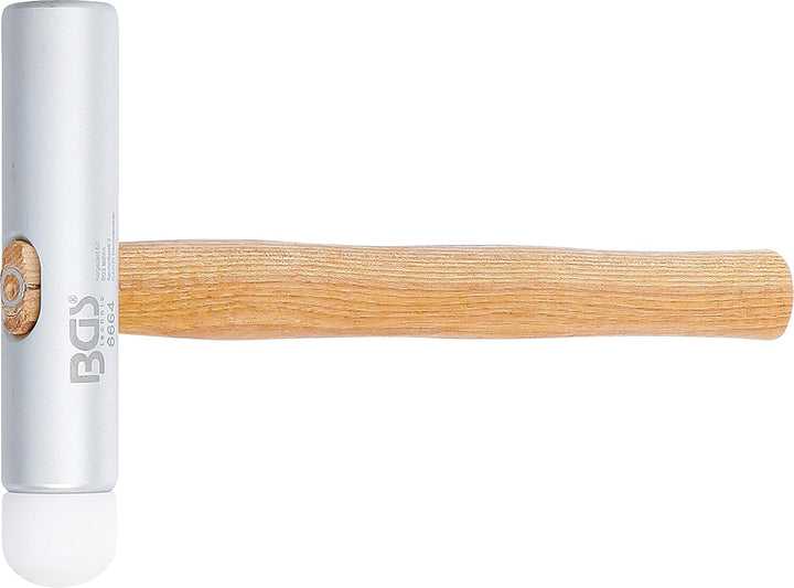 BGS 6664 | Aluminium-Kunststoffhammer | extra langer Kopf | Ø 30 mm | 300 g | Schonhammer