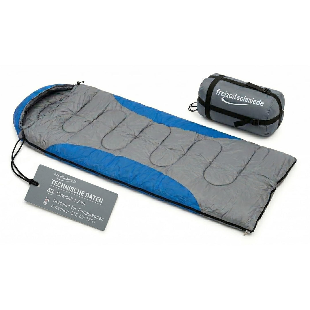 Deckenschlafsack Erwachsene -5C bis 15C Camping 77 x 202,5 cm – Schlafsack Camping als Decke nutzbar