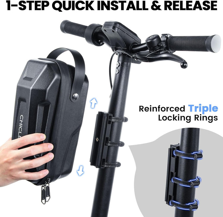 Scooter Tasche für Roller, Rollertasche Front Tube Bag Gross Lenkertasche Wasserfest, Vordertasche f