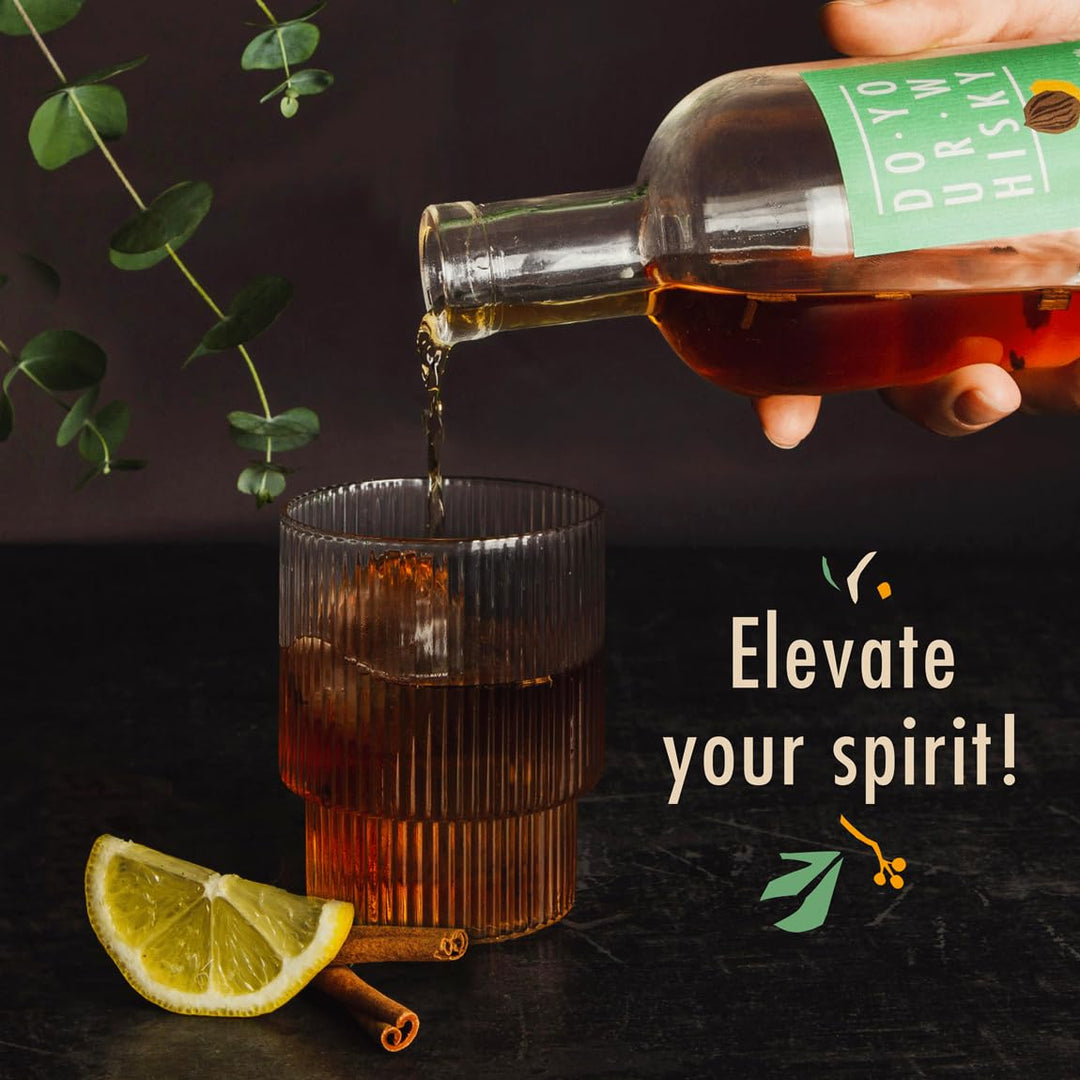 DIY Whisky Infusionsset von Craftly | Geschenkset | Tolles Geschenk für ihn, sie, Partner, Jahrestag