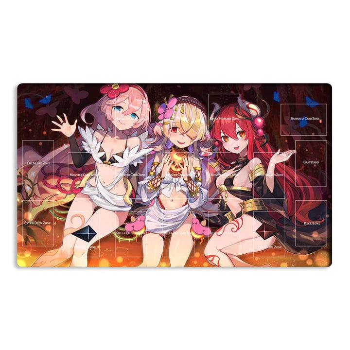 Mlikemat ZD014-096-A Spielmatte Traptrix Allomerus &amp; Traptrix Rafflesia TCG CCG OCG Sammelkartenspie