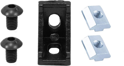 26 Stück Aluwinkel 20x20 Nut 6 Aluwinkel für Aluprofil 20x20 von iMetrx, Schwarz