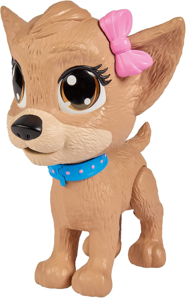 Simba 105893460 - ChiChi Love PiiPii Puppy, Hund zum Gassi gehen, macht Pipi, ab 3 Jahren, 20 cm, Me