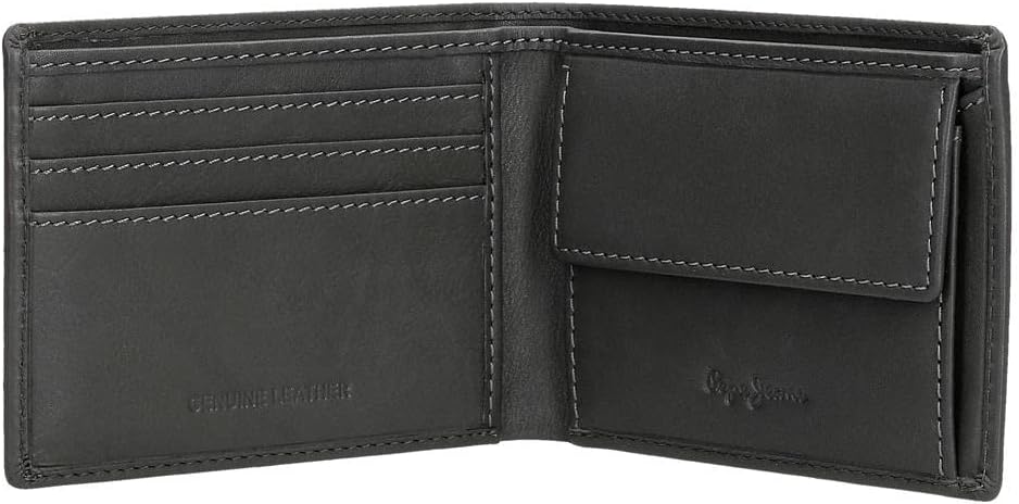 Pepe Jeans Chief, Reisezubehör für Herren, grau, Única, Geldbörse Chief Braun, Braun