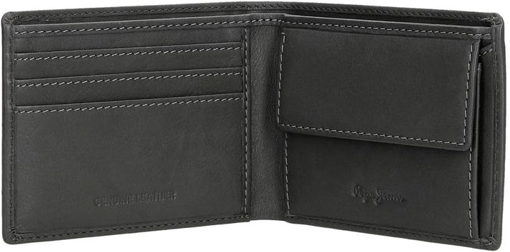 Pepe Jeans Chief, Reisezubehör für Herren, grau, Única, Geldbörse Chief Braun, Braun