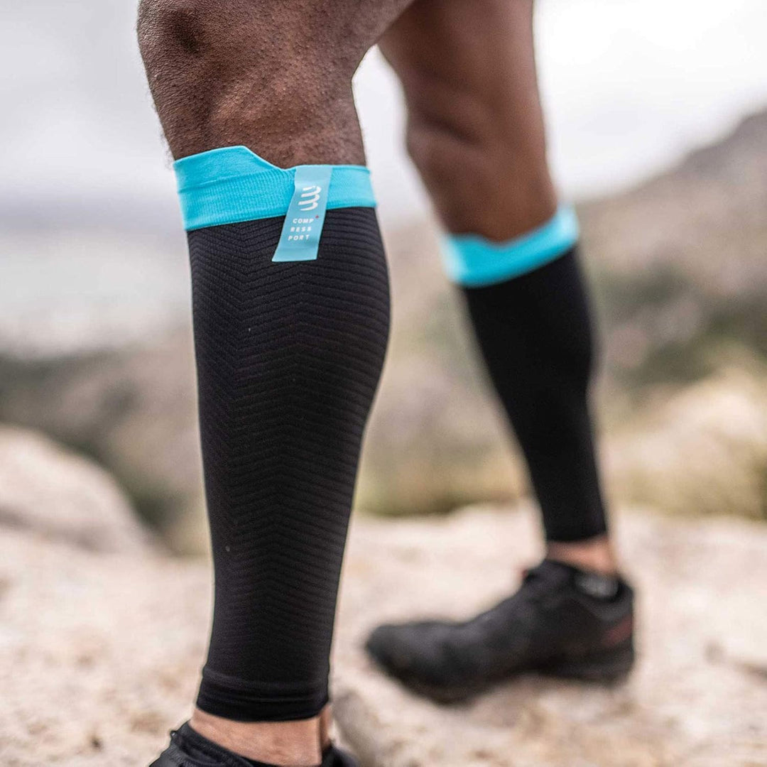 Compressport R2 Oxygen Wadenkompressoren schwarz