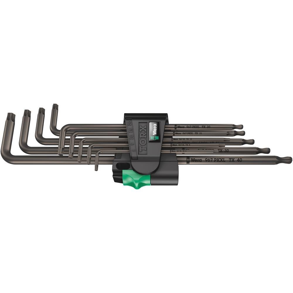 Wera 05024460001 967/9 TX XL 1 Winkelschlüsselsatz, lang, 9-Teilig