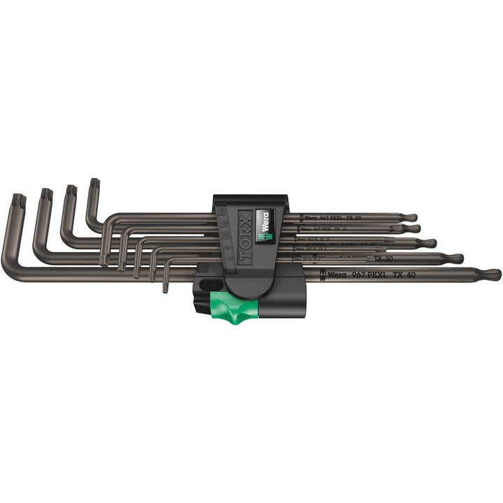 Wera 05024460001 967/9 TX XL 1 Winkelschlüsselsatz, lang, 9-Teilig