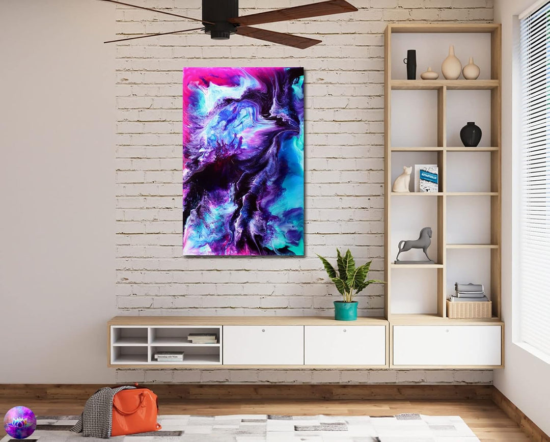 Gemälde Abstrakte Malerei Original - moderne hochglanz Wandbilder XXL - Resin Art Kunst Bild Harz Un