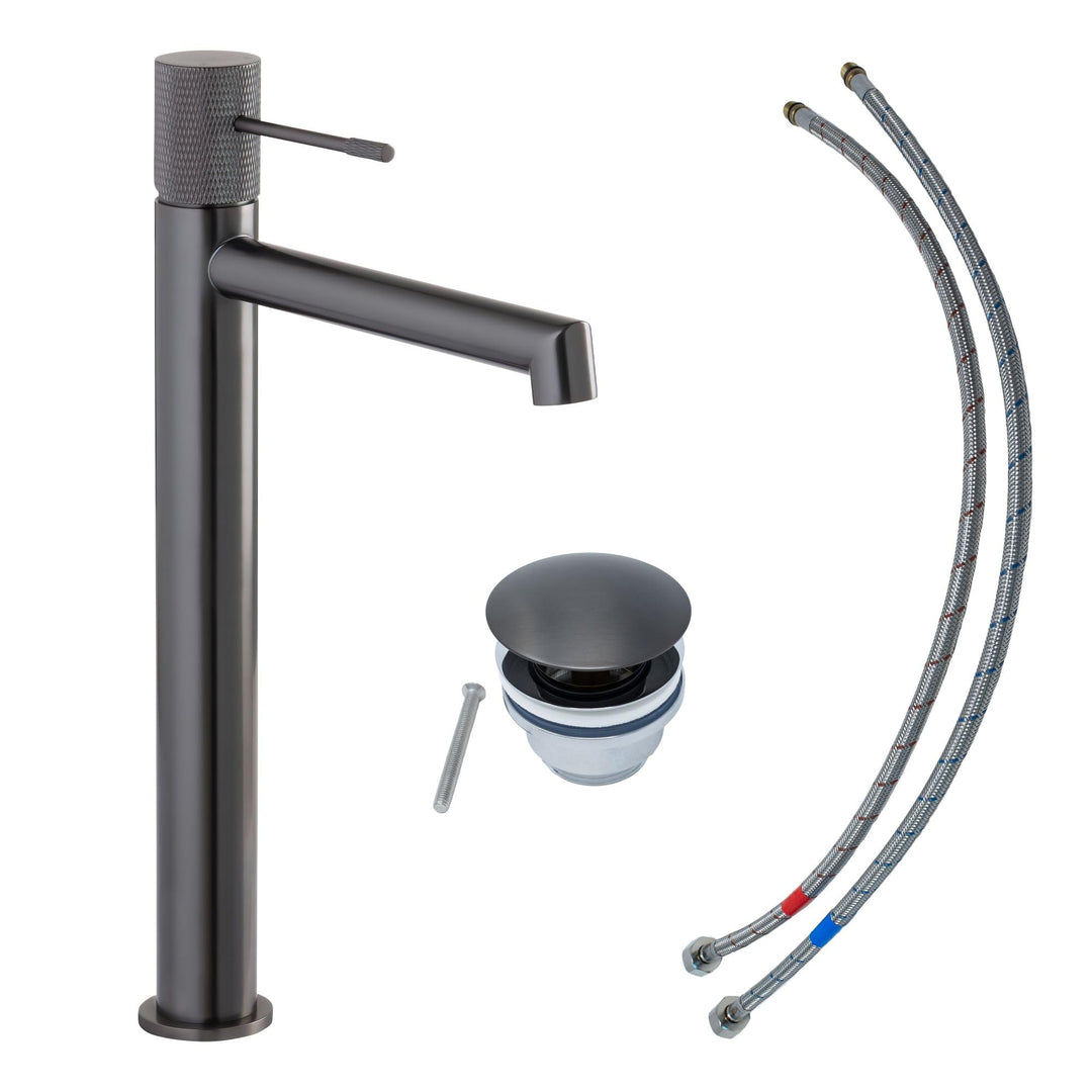 SCHÖNER WOHNEN-Kollektion Waschtischarmatur KADIA L, Industrial, Wasserhahn geeignet für Aufsatzwasc