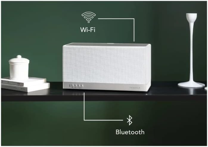 TRIANGLE - AIO 3 Smart Speaker - All-in-One-Lautsprecher Kompatibel mit Bluetooth, Wi-FI und Wireles