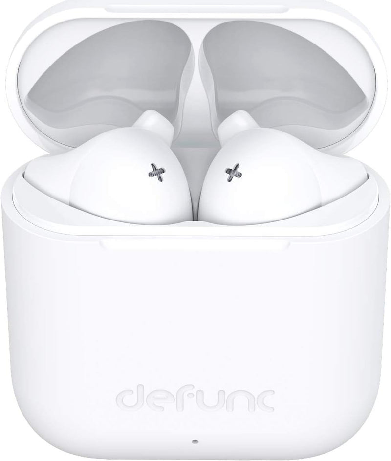 Defunc Wireless Earbuds True Go Slim IPX4 Wasserdicht In-Ear 5.0 Bluetooth Stereo-Ohrhörer mit integ