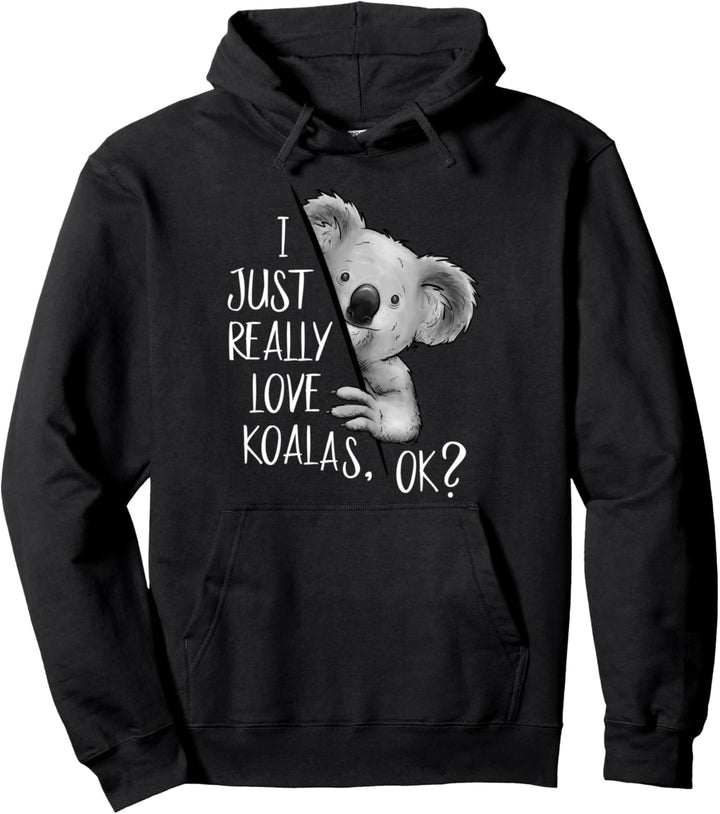 Ich mag einfach Koala Bären ok? Koalabär Beuteltier Pullover Hoodie