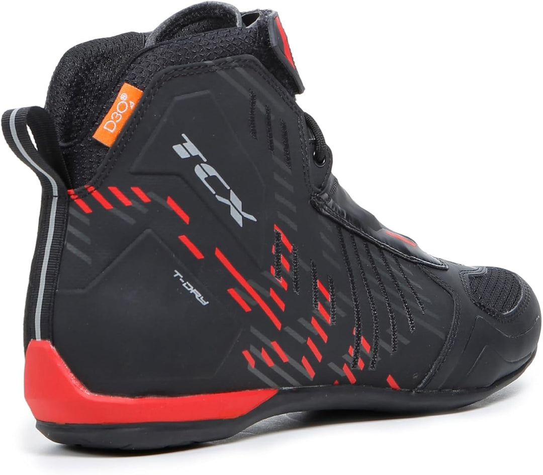 TCX Herren R04d WpWasserdichte Motorradschuhe für Herren, T-DRY Membran Zertifikat, Schnürsenkel und