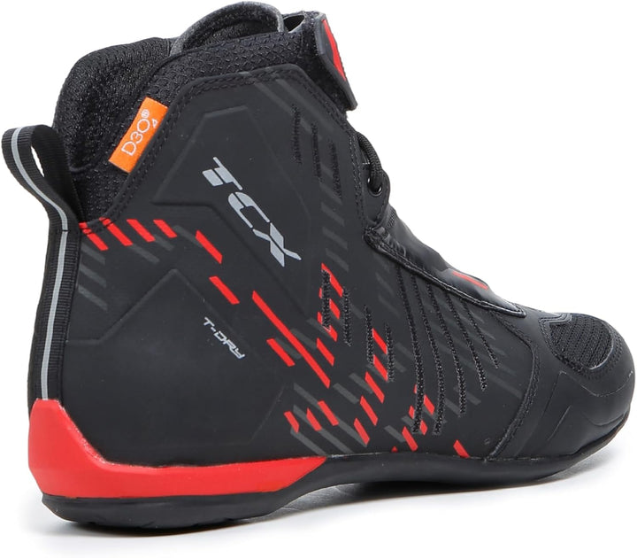 TCX Herren R04d WpWasserdichte Motorradschuhe für Herren, T-DRY Membran Zertifikat, Schnürsenkel und