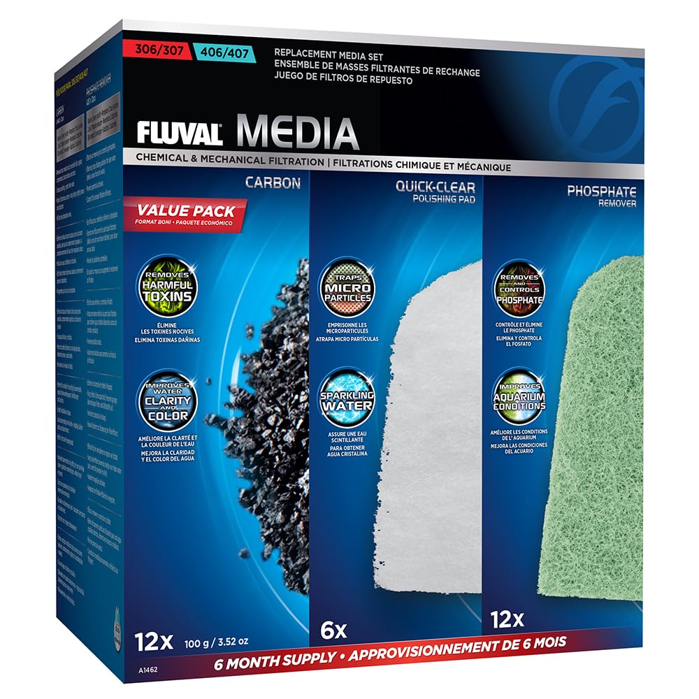 FLUVAL 307/407 Ladepackung 6 Monate, 1250 g, 307/407