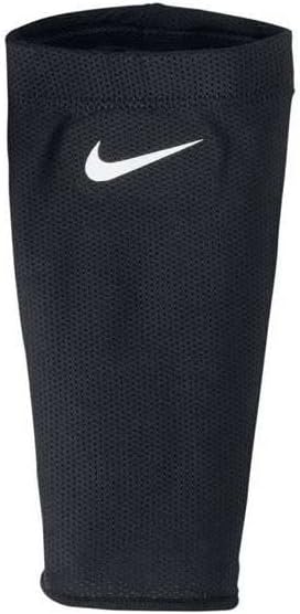 Nike Guard Lock Elite Football Sleeve Schienbeinschoner Stutzen M Black/White/White, M Black/White/W