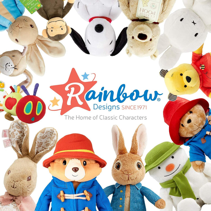 Rainbow Designs PO1451 Beatrix Potter Peter Rabbit Jiggle Attachable Soft Toy - Unisex Pram Toy for
