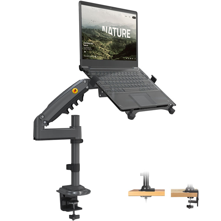 North Bayou NB Laptop Ständer Monitor Halterung, Verstellbare Ablage für 10-17 Zoll Notebooks, Monit