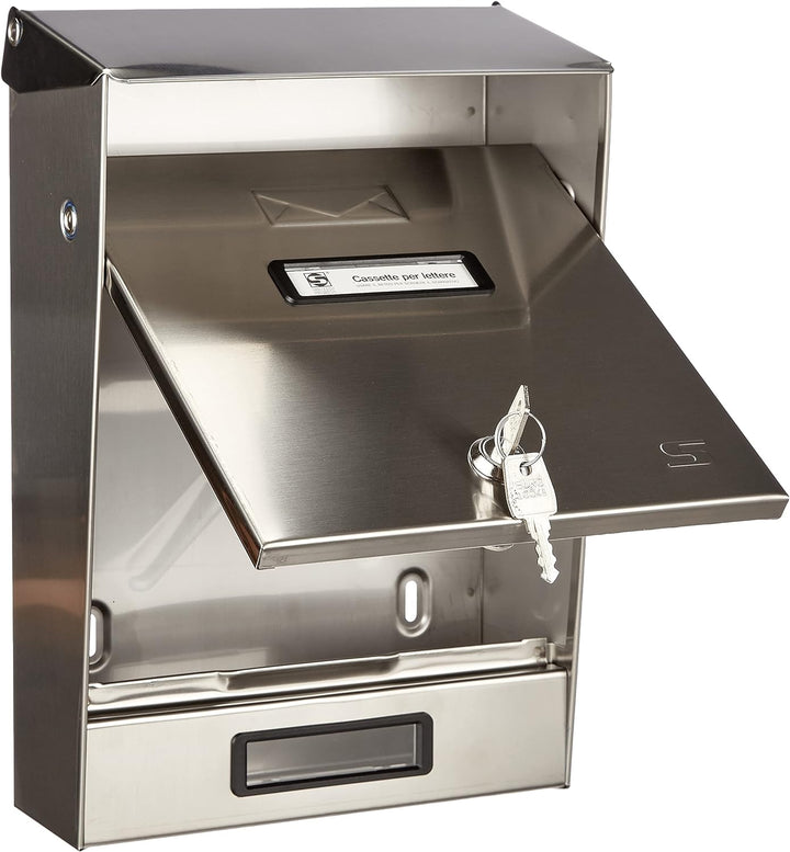 SILMEC CASSETTA LETTERE INOX 10-001 SILMEC