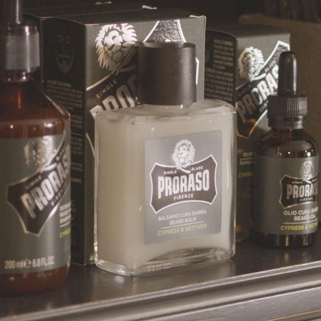 Proraso Bartpflegeset, Cypress & Vetyver grün 900 g (1er Pack) Cypress e Vetiver, Cypress e Vetiver
