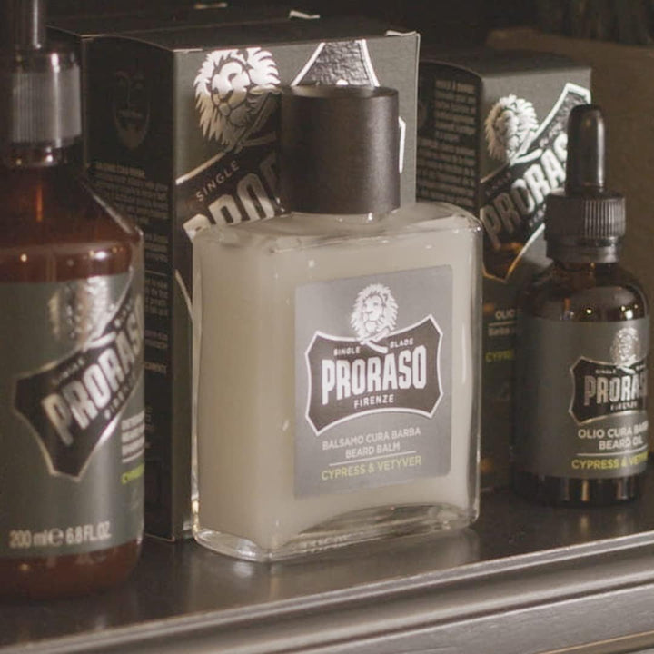 Proraso Bartpflegeset, Cypress & Vetyver grün 900 g (1er Pack) Cypress e Vetiver, Cypress e Vetiver