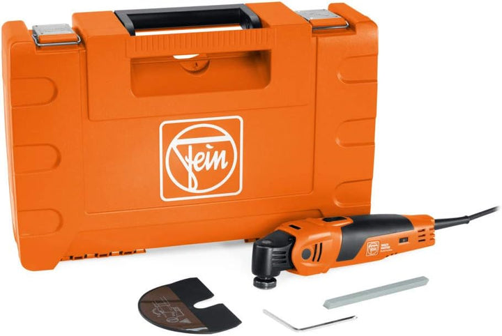 Fein MULTIMASTER MM 700 1.7 Basic (Multitool mit 5 m Kabel, 450 W, Multifunktionswerkzeug für KFZ-Be