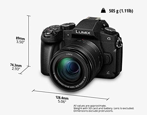 Panasonic Lumix DMC-G81MEG-K Systemkamera (16 MP, 4K, Dual I.S., OLED-Sucher, 7,5 cm Touch, 12-60mm