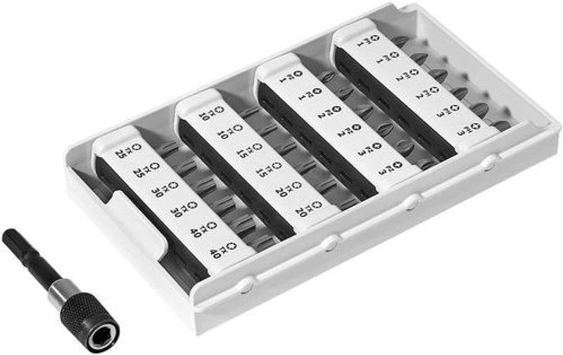 Festool Bit-Sortiment BITS + BHS 60 CE TL 24x (mit Bit PH 1, PH 2, PH 3, PZ 1, PZ 2, PZ 3, TX 10, TX