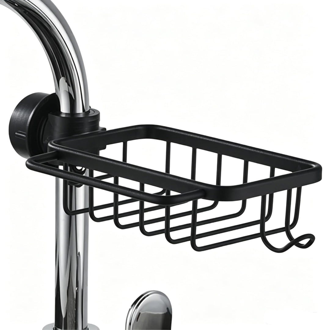 Wasserhahn Lagerregal, Spülbecken Organizer, Küchenarmatur Schwammhalter, Spülbecken Organizer Hänge