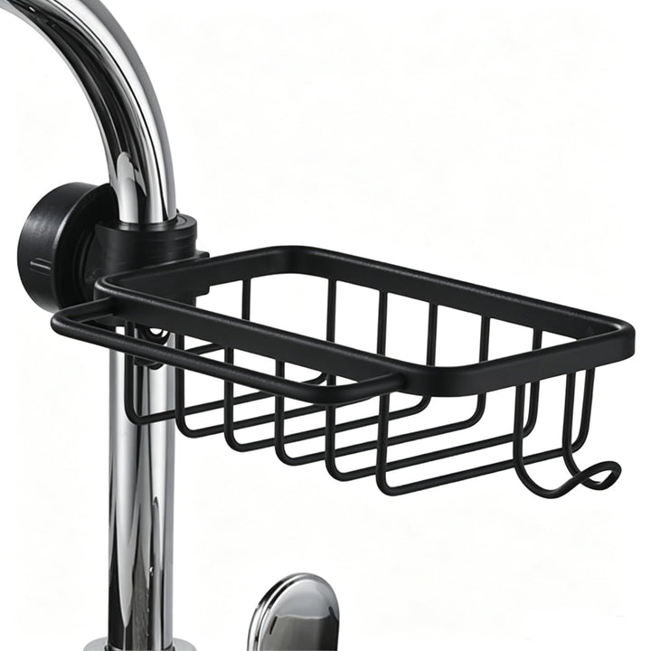 Wasserhahn Lagerregal, Spülbecken Organizer, Küchenarmatur Schwammhalter, Spülbecken Organizer Hänge