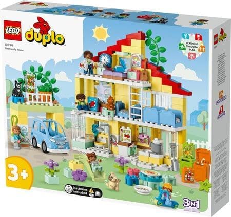 LEGO DUPLO Town Dom rodzinny 3 w 1 (10994) [KLOCKI]