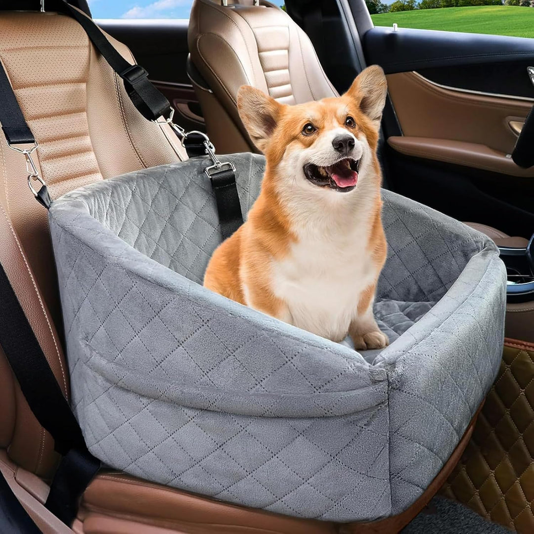 Wakects Hunde Autositz, Hundesitz Auto Rückbank, Hundesitz für Kleine Hunde, Hundesitz Auto mit Sich