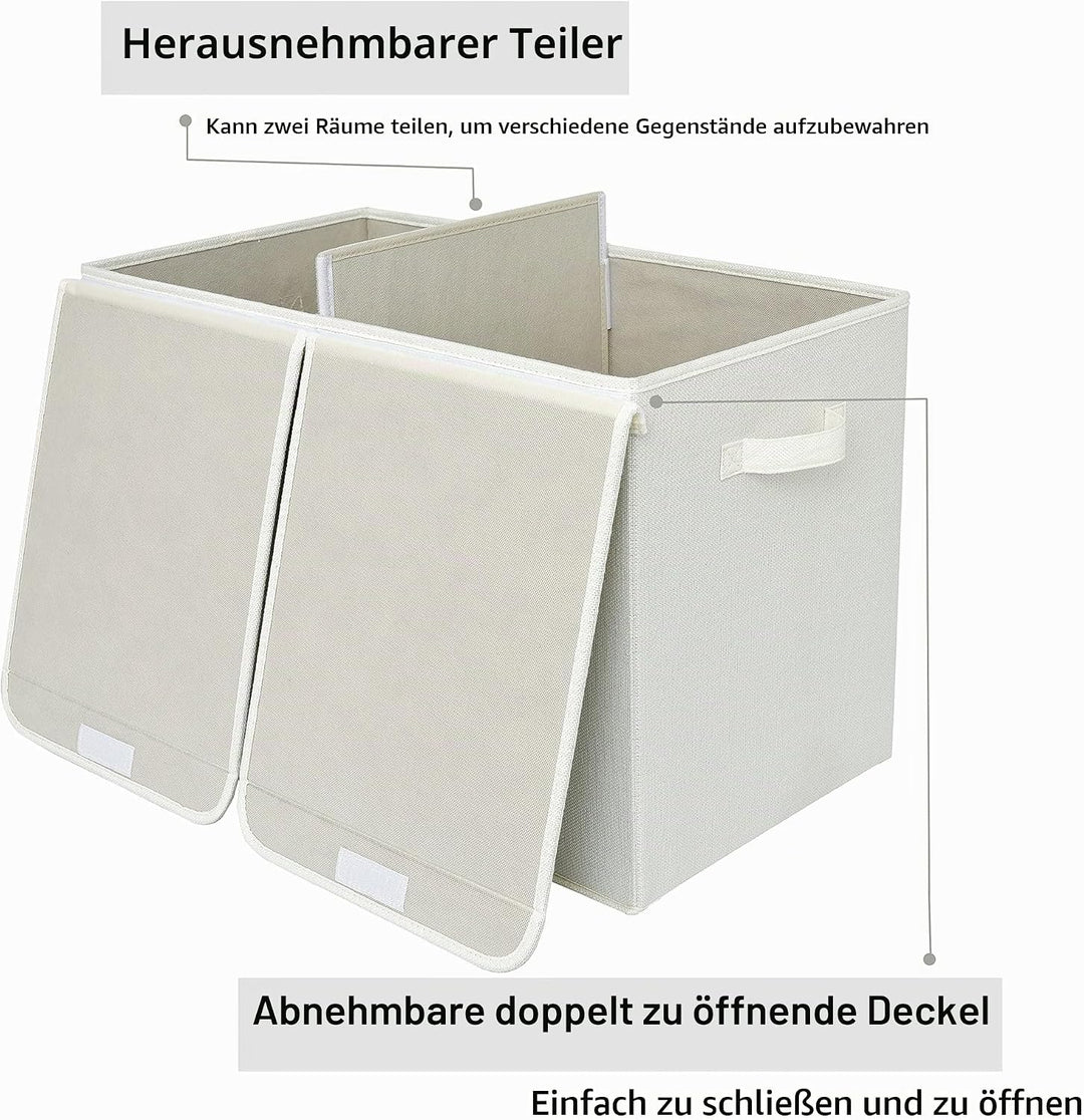 GRANNY SAYS Spielzeug Aufbewahrung, Spielzeugkiste mit Deckel, Faltbar Aufbewahrungsbox Kinder, Aufb
