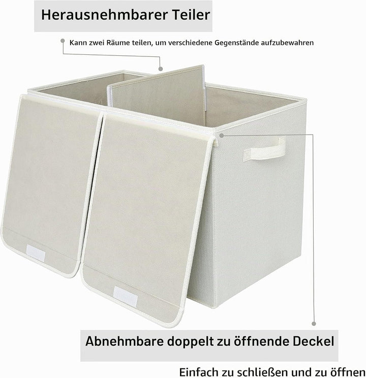 GRANNY SAYS Spielzeug Aufbewahrung, Spielzeugkiste mit Deckel, Faltbar Aufbewahrungsbox Kinder, Aufb